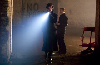 Illustration for article titled The rebooted "Sherlock" world where Dr. Watson blogs and Holmes prefers to text